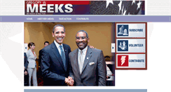 Desktop Screenshot of congressmangregorymeeks.com