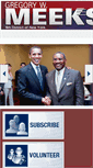 Mobile Screenshot of congressmangregorymeeks.com