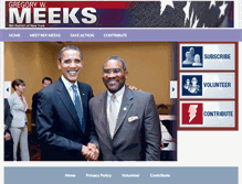 Tablet Screenshot of congressmangregorymeeks.com